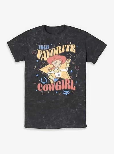 Disney Pixar Toy Story Your Favorite Cowgirl Jesse Mineral Wash T-Shirt
