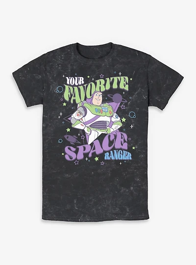 Disney Pixar Toy Story Your Favorite Space Ranger Buzz Lightyear Mineral Wash T-Shirt
