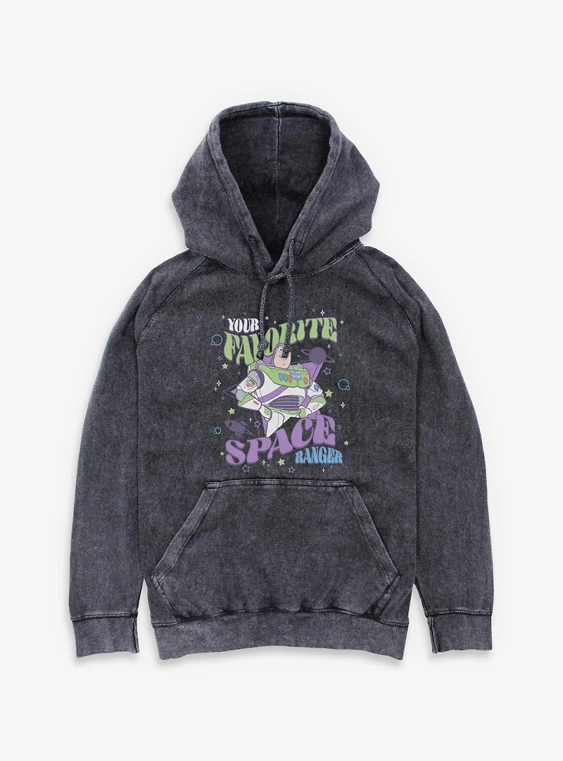 Disney Pixar Toy Story Your Favorite Space Ranger Buzz Lightyear Mineral Wash Hoodie