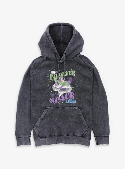 Disney Pixar Toy Story Your Favorite Space Ranger Buzz Lightyear Mineral Wash Hoodie
