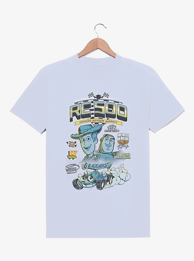 Disney Pixar Toy Story RC 500 Toybox Racing Circuit Woody & Buzz T-Shirt