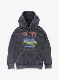 Disney Pixar Toy Story Pizza Planet Aliens Since 95 Mineral Wash Hoodie