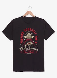 Disney Pixar Toy Story Aliens Cheesy Invasion Pizza Planet T-Shirt