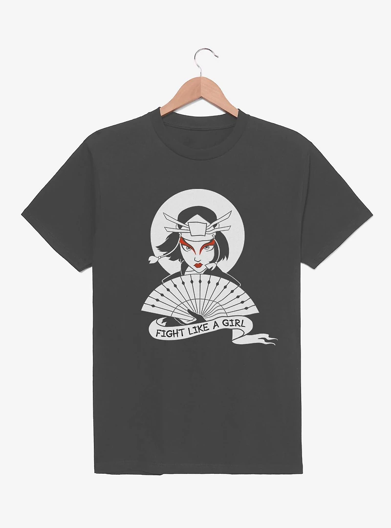 Avatar: The Last Airbender Avatar Suki Fight Like A Girl T-Shirt