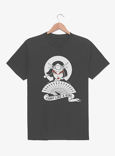 Avatar: The Last Airbender Avatar Suki Fight Like A Girl T-Shirt