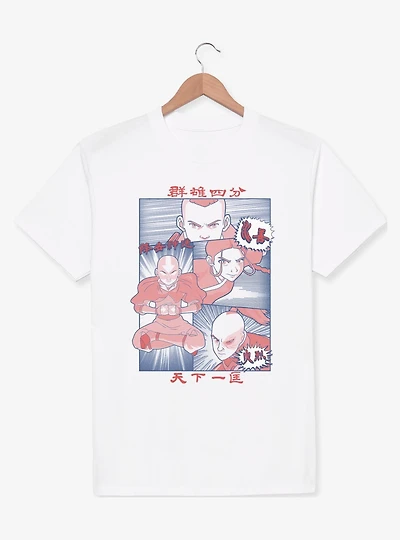 Avatar: The Last Airbender Avatar Manga Comic Panels T-Shirt