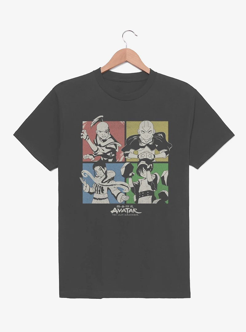 Avatar: The Last Airbender Avatar Four Square T-Shirt