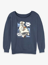 Avatar: The Last Airbender Avatar Appa Yip Womens Slouchy Sweatshirt