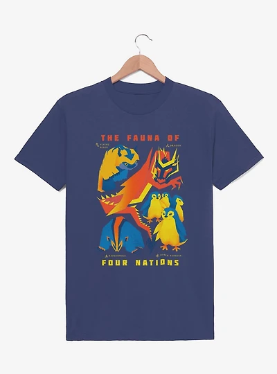 Avatar: The Last Airbender Avatar Fauna Textbook T-Shirt