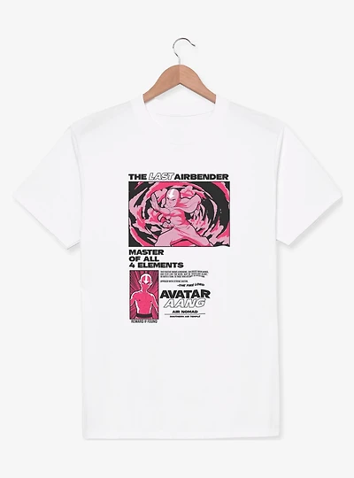 Avatar: The Last Airbender Avatar Cyberspace Back T-Shirt