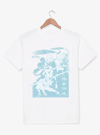 Avatar: The Last Airbender Avatar Trio Stances T-Shirt