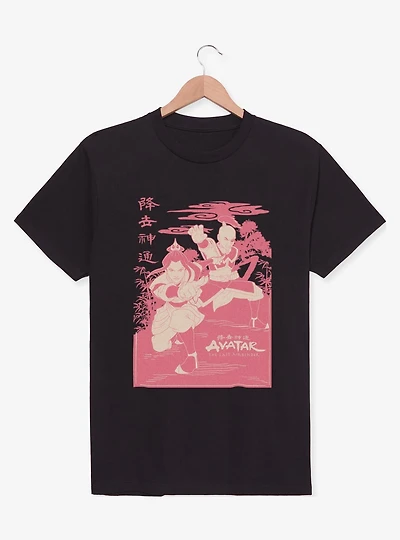 Avatar: The Last Airbender Avatar Fire Stances T-Shirt
