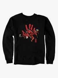 Marvel Comics Retro Red Hand Of Sweatshirt