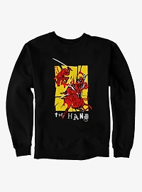 Marvel Comics Retro Hand On The Daredevil Ransom Letters Sweatshirt