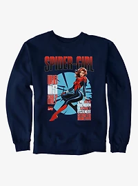 Marvel Spider-Man Who Is Spider-Girl Next Generation Sweatshirt