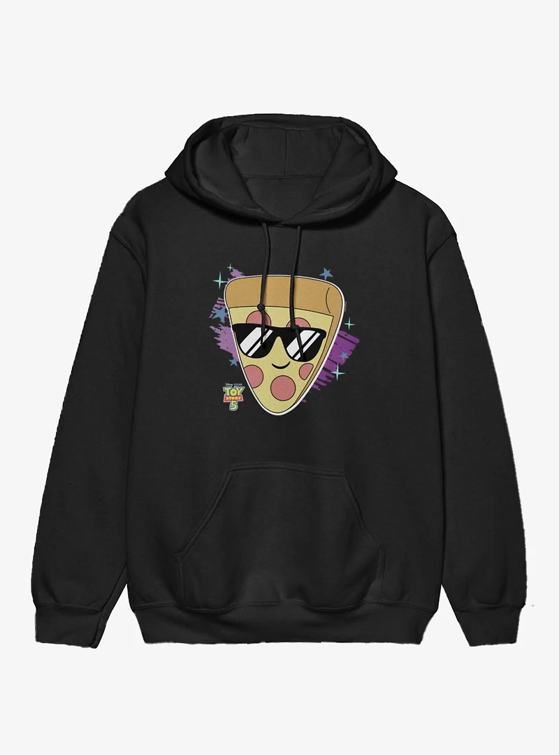Disney Pixar Toy Story 5 Pizza With Sunglasses Pepperoni Explosion Hoodie
