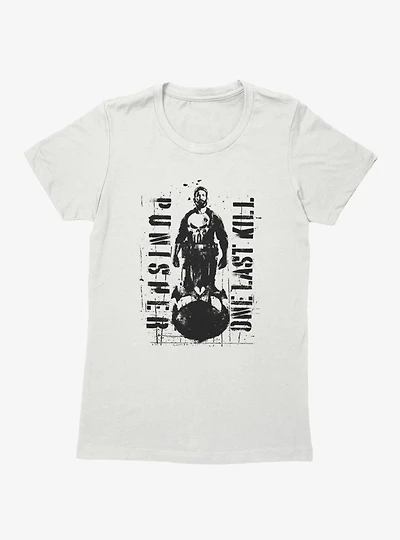 Marvel Punisher Frank Stands Tall Womens T-Shirt