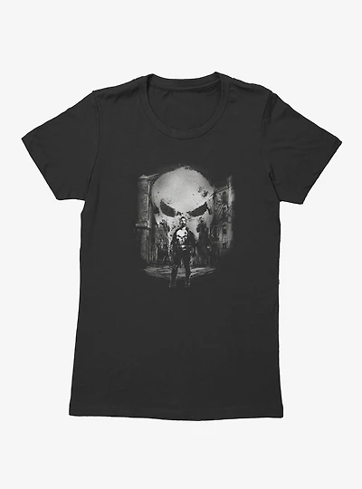 Marvel Punisher City Of Skulls Womens T-Shirt