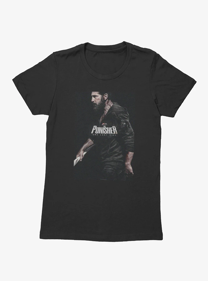 Marvel Punisher Special Poster Presentation Womens T-Shirt