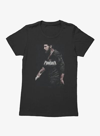 Marvel Punisher Special Poster Presentation Womens T-Shirt