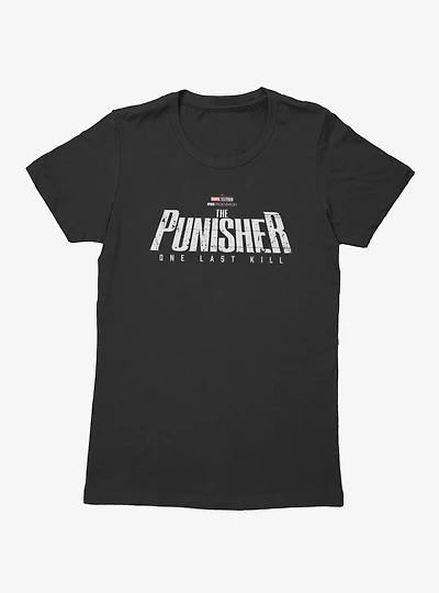 Marvel Punisher Show Logo Womens T-Shirt