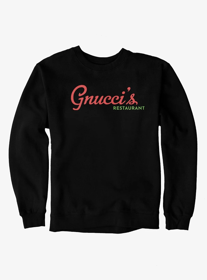 Marvel Punisher Gnuccis Restaurant Logo Sweatshirt