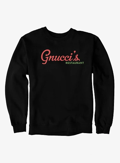 Marvel Punisher Gnuccis Restaurant Logo Sweatshirt