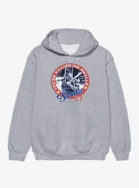The Sandlot Killin Me Smalls Circle Photo Mens Hoodie