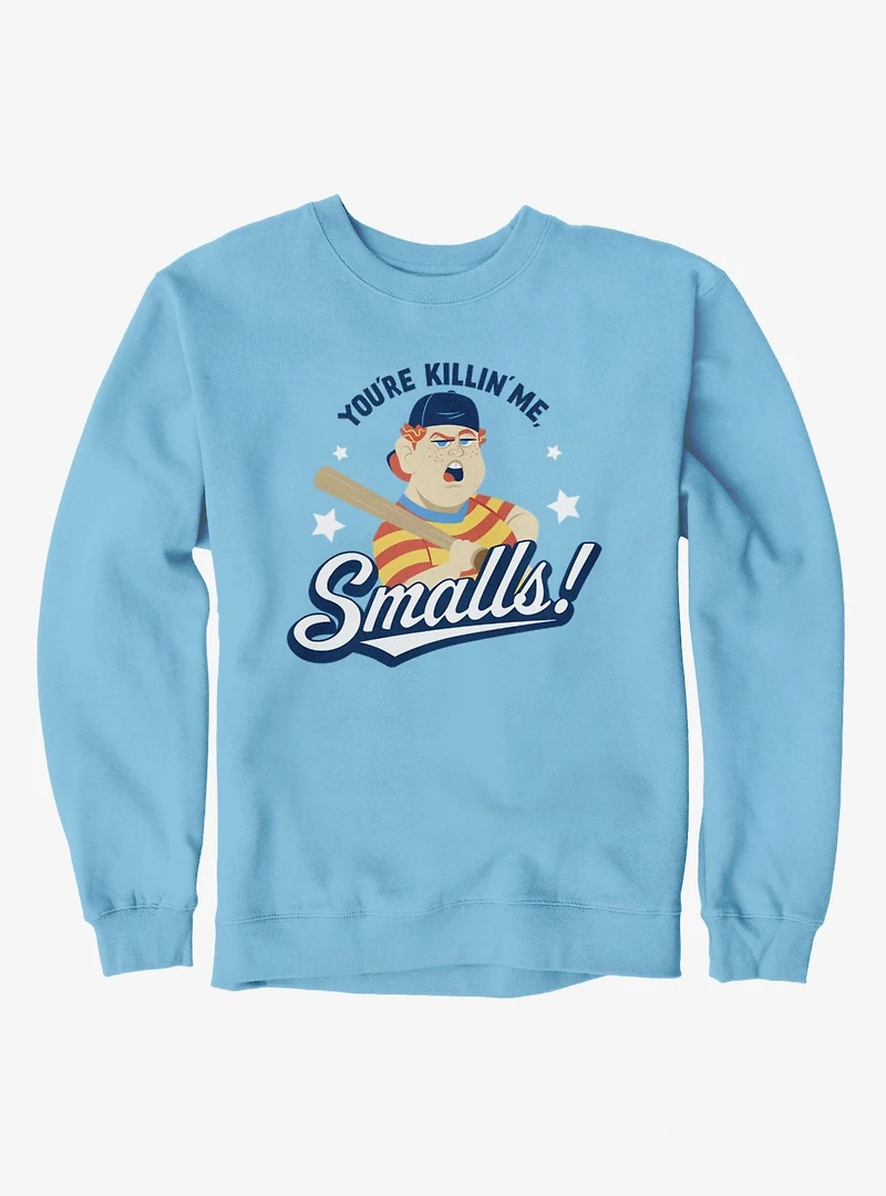 The Sandlot Killin Me Smalls Cartoon Batter Mens Sweatshirt