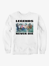 The Sandlot Legends Never Dies Team Photo Mens Sweatshirt