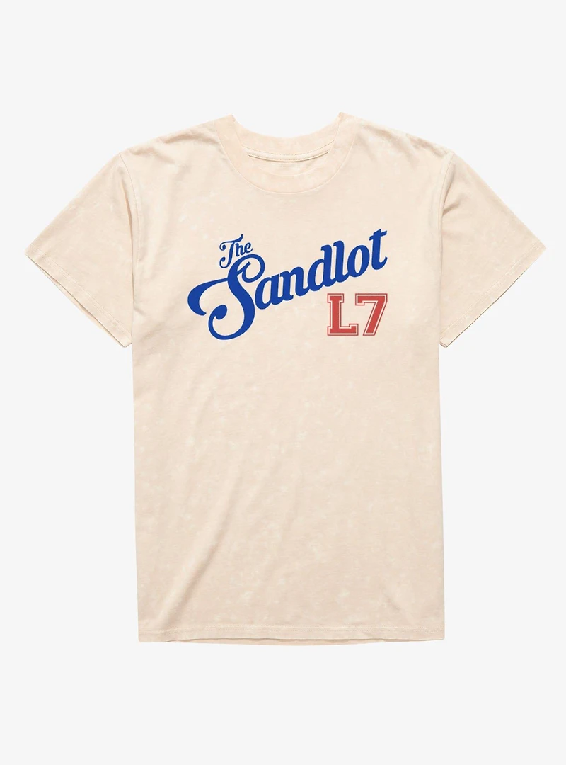 The Sandlot Team L7 Logo Mens Mineral Wash T-Shirt