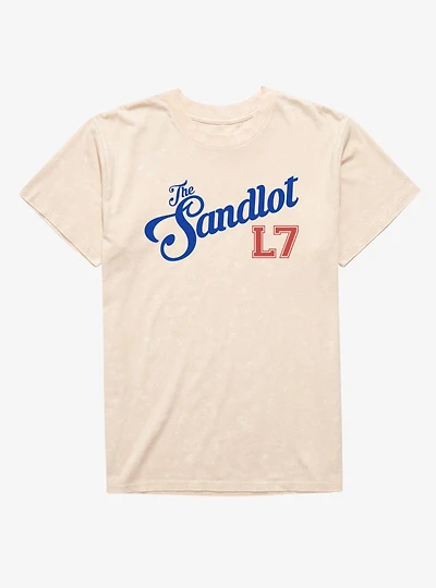 The Sandlot Team L7 Logo Mens Mineral Wash T-Shirt