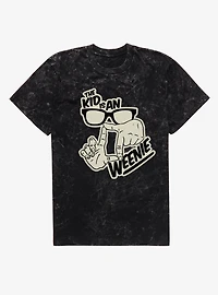 The Sandlot Kid Is An L7 Weenie Hand Signs Mens Mineral Wash T-Shirt