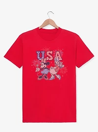 Disney Minnie Mouse & Daisy Duck USA Fireworks T-Shirt
