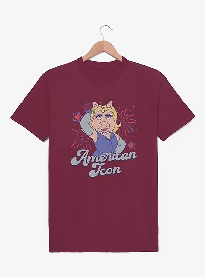 Disney The Muppets Miss Piggy American Icon Fireworks T-Shirt
