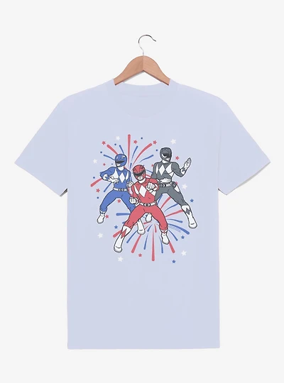 Mighty Morphin Power Rangers Fireworks T-Shirt
