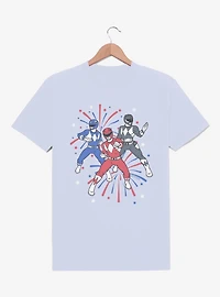 Mighty Morphin Power Rangers Fireworks T-Shirt