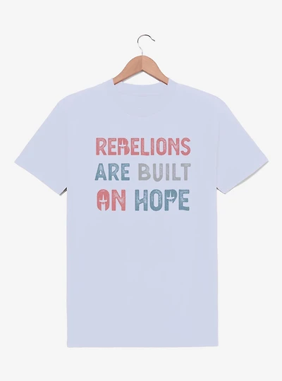Star Wars Rebellions Are Built On Hope Red White & Blue T-Shirt