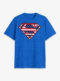 DC Superman Logo Stars And Stripes T-Shirt