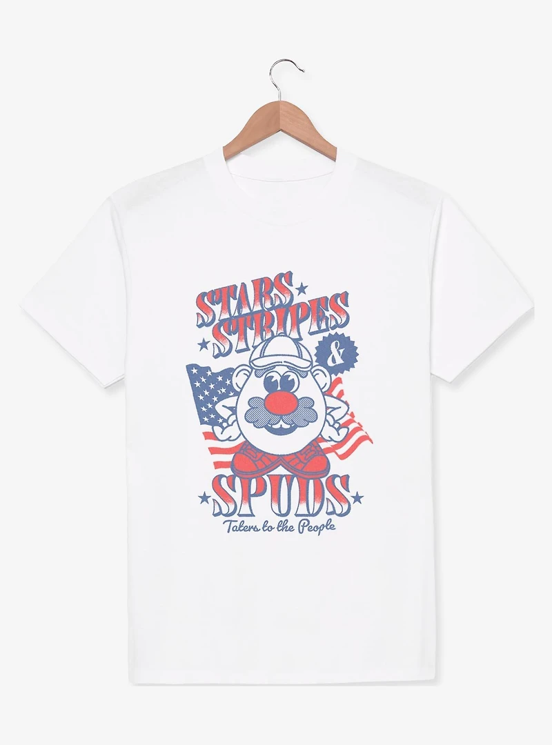 Mr Potato Head Stars Stripes & Spuds Taters To The People T-Shirt