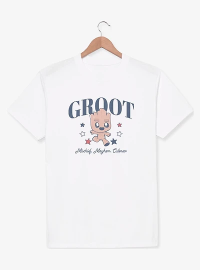 Marvel Guardians Of The Galaxy Groot Stars Mischief Mayhem Cuteness T-Shirt