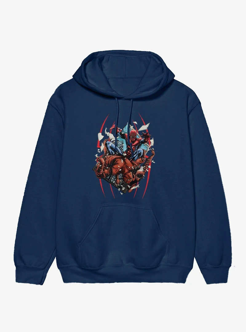 Marvel Spider-Man Hand Through Window Hoodie