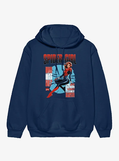 Marvel Spider-Man Who Is Spider-Girl Next Generation Hoodie