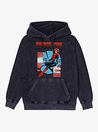 Marvel Spider-Man Who Is Spider-Girl Next Generation Mineral Wash Hoodie