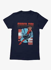 Marvel Spider-Man Who Is Spider-Girl Next Generation Womens T-Shirt