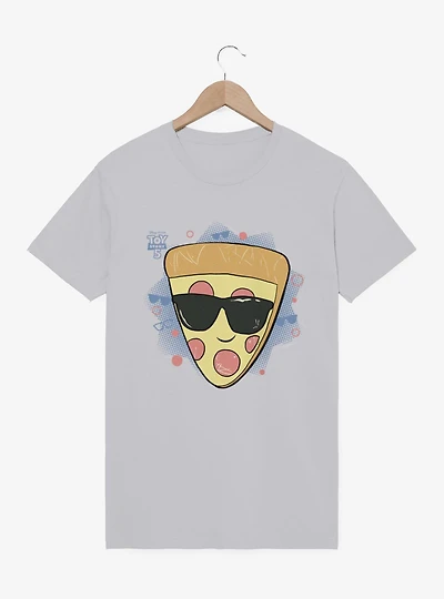 Disney Pixar Toy Story 5 Pizza With Sunglasses Star Icon T-Shirt