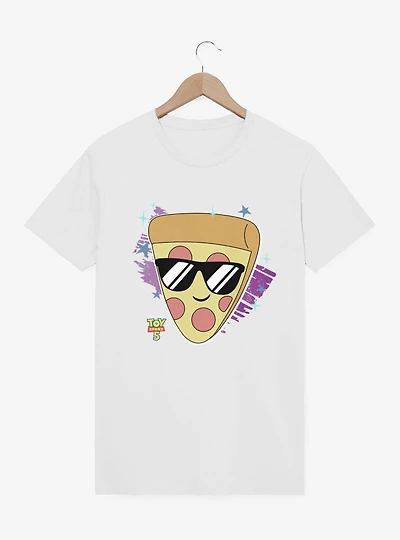 Disney Pixar Toy Story 5 Pizza With Sunglasses Pepperoni Explosion T-Shirt