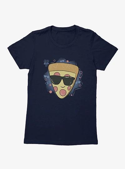 Disney Pixar Toy Story 5 Pizza With Sunglasses Star Icon Womens T-Shirt