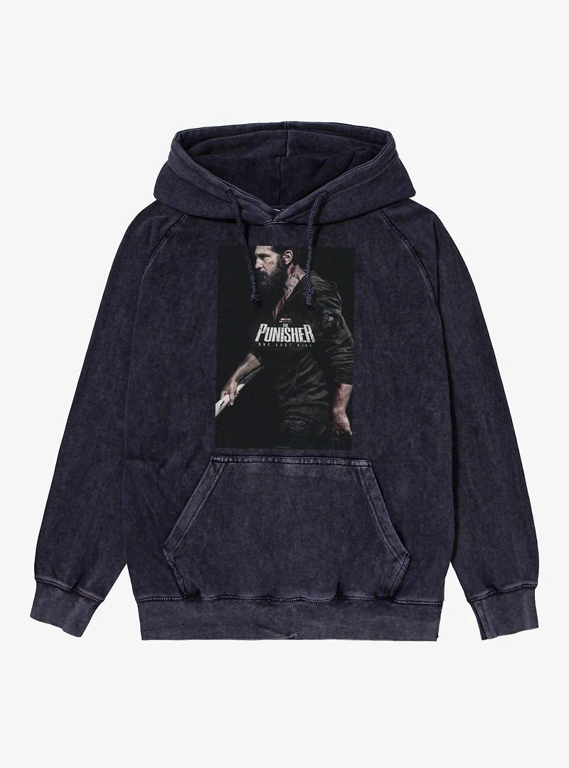 Marvel Punisher Special Poster Presentation Mineral Wash Hoodie