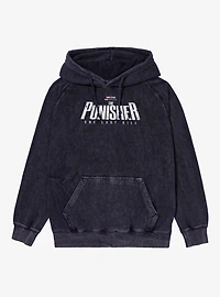 Marvel Punisher Show Logo Mineral Wash Hoodie